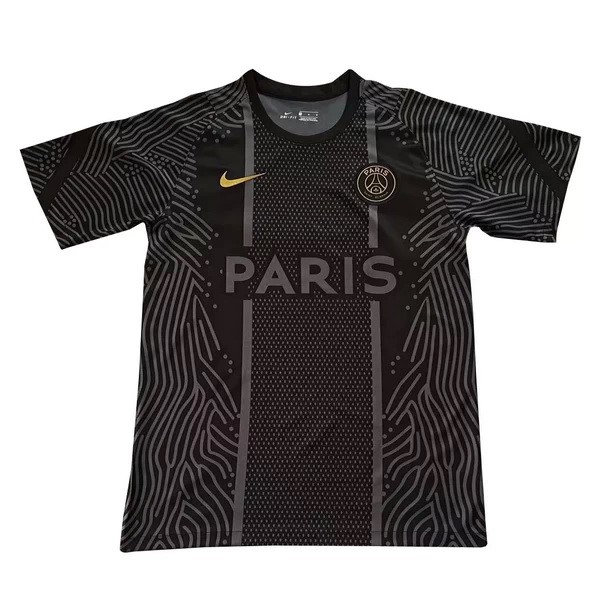 Trainingsshirt Paris Saint Germain 2020-21 Schwarz Fussballtrikots Günstig